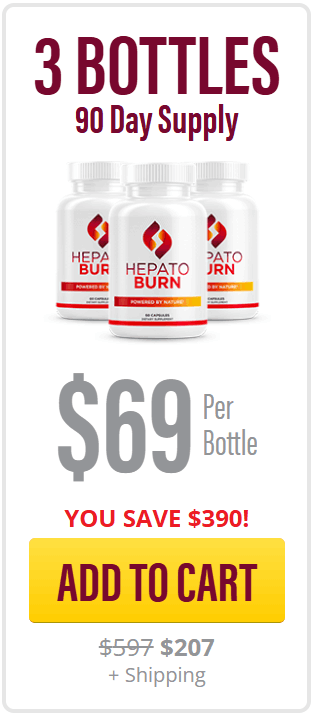 HepatoBurn 3 bottles